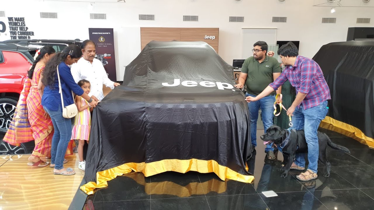 Taking Delivery of Jeep Meridian | Special Color | Exterior, Interior & Driving Video in 4K