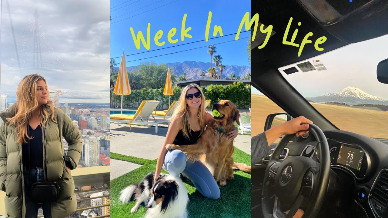 Week In My Life: Leaving Seattle & Roadtrip To Palm Springs