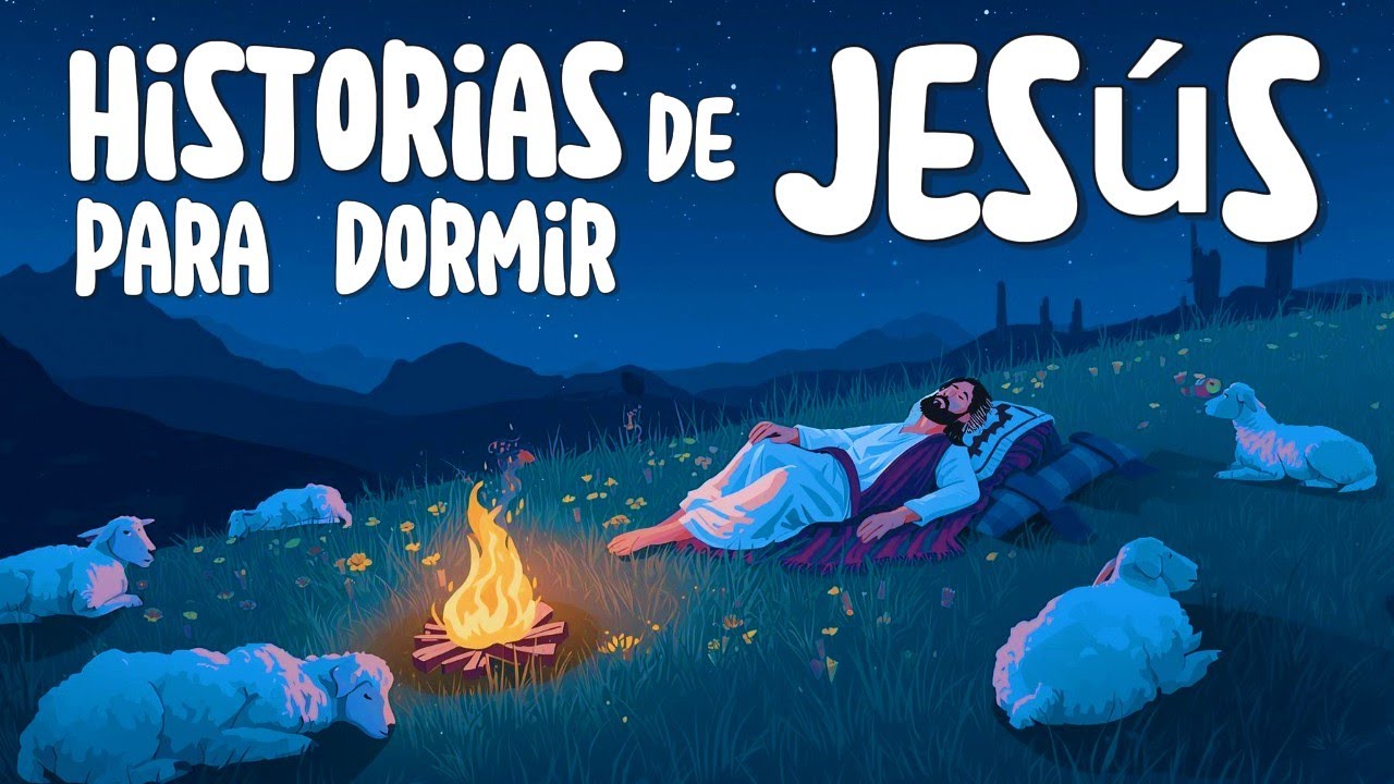 Historias de Jesús para Dormir 😴 | Relatos Bíblicos para Descansar en la Presencia de Dios