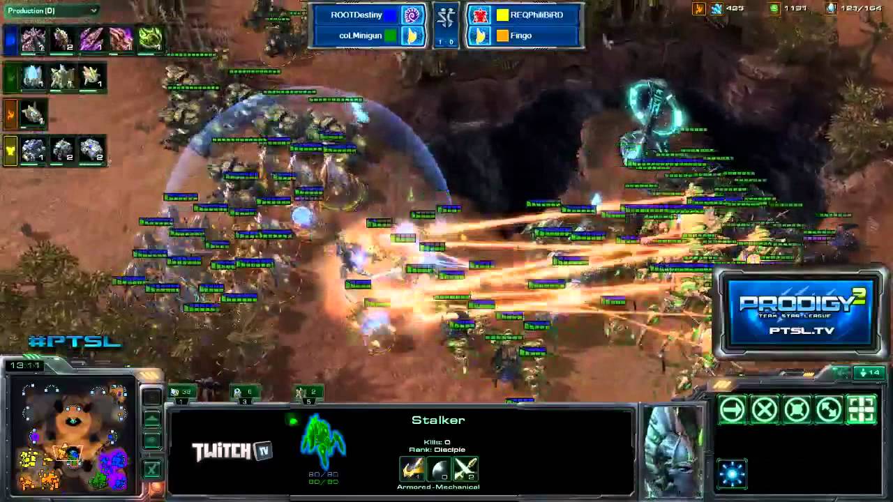 Destiny, Minigun (Voice Chat) vs. PhiliBiRD, Fingo [Game 2] - PTSL Season 2 Invitational