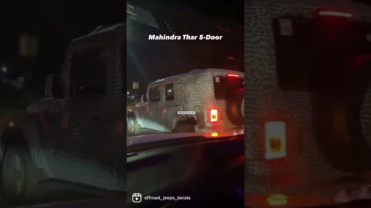 New Mahindra Thar 5 Door 2023 #mahindrathar #5door #2023