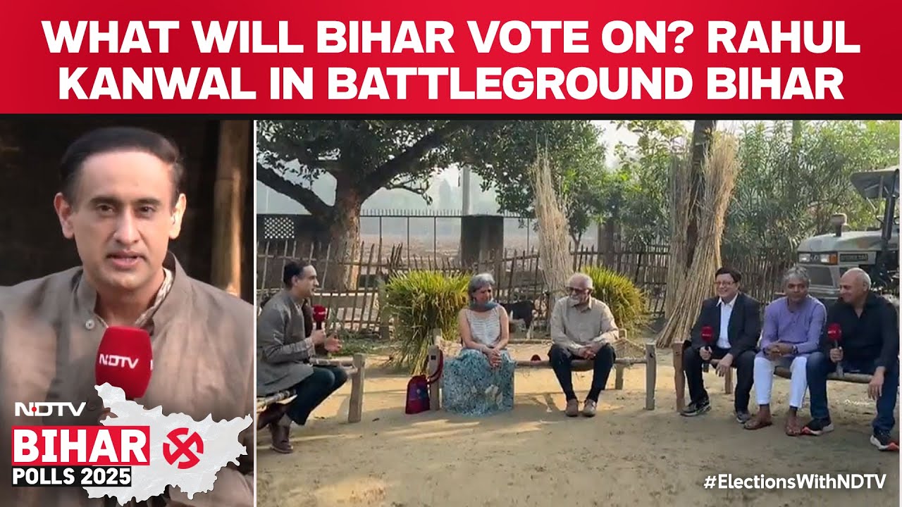 Bihar Elections 2025 | What Will Bihar Vote On? Rahul Kanwal In Battleground Bihar