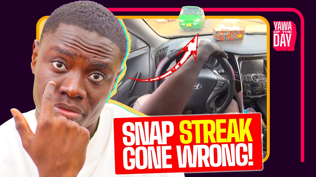 Car Crash Because Of Snap Streak?😭😭😭😭😭