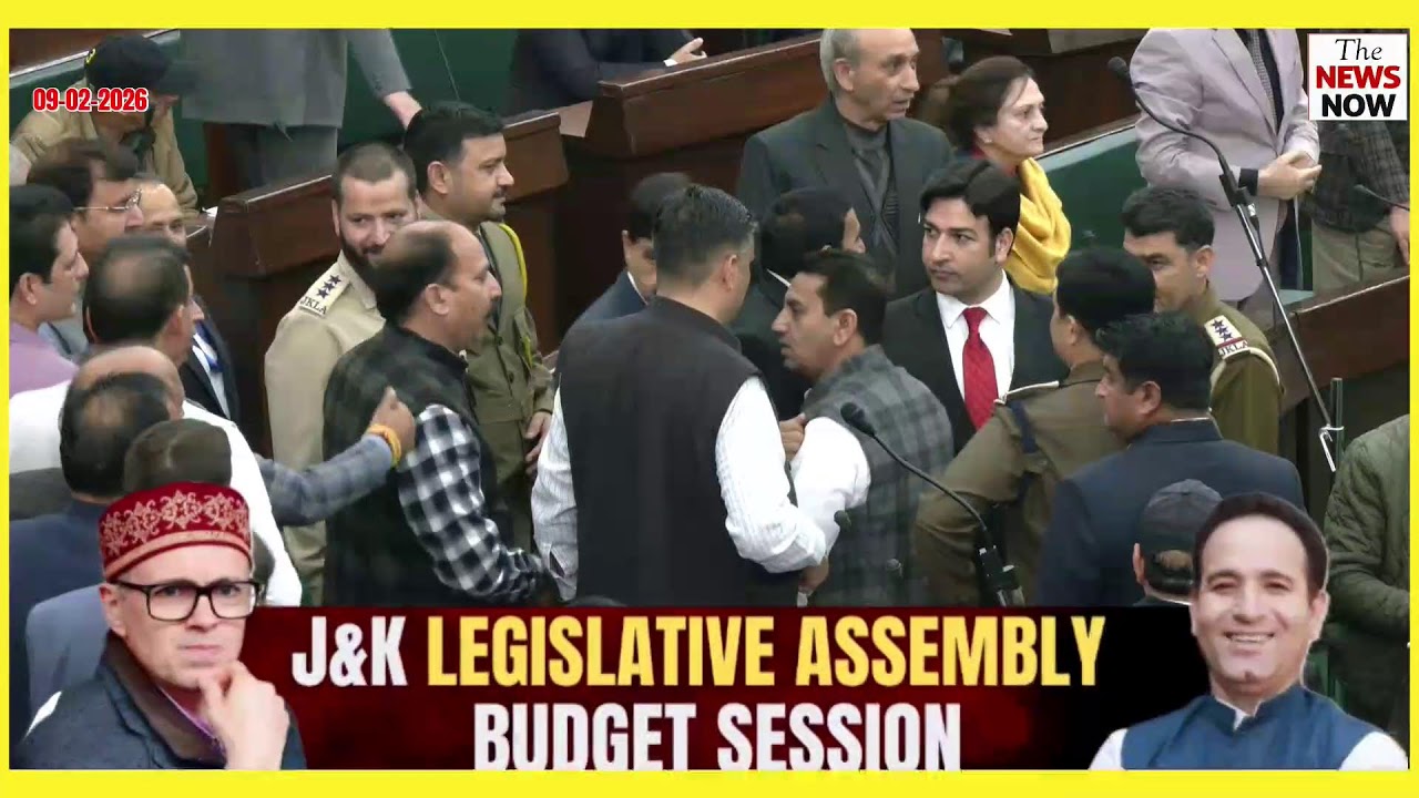 PDP MLA Waheed Para vs NC MLAs in J&K Assembly (09-02-26)