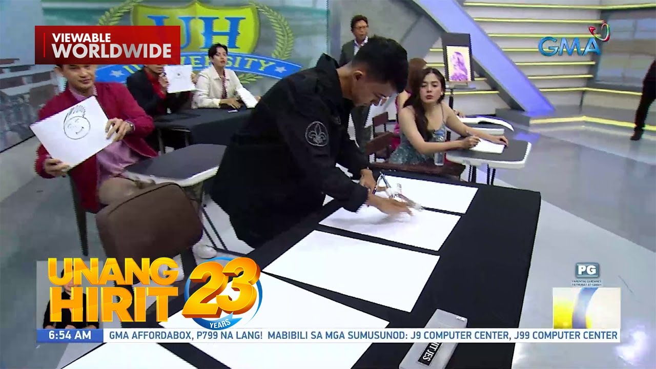 UH University - Drawing galing kasama ang artist na si  Jhestoni Rubantes! | Unang Hirit