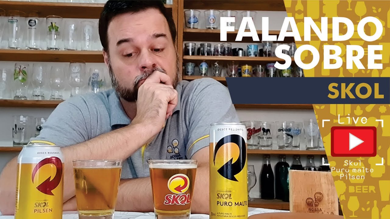 Comparativo SKOL Pilsen e Puro Malte qual das duas é a melhor cerveja?