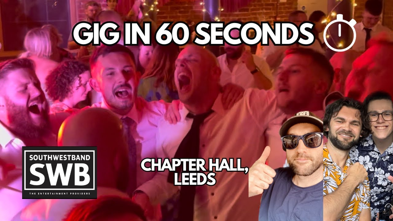 Limp Bizkit, Conga, Groom squad on lead vocals! - Epic wedding @ Chapter Hall, Leeds| SouthWestBand