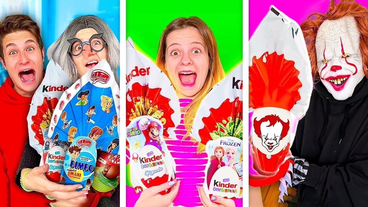 3 STORIE DI PASQUA CON NINNA E MATTI! - RICCHI VS POVERI E UOVA DI PASQUA GIGANTE