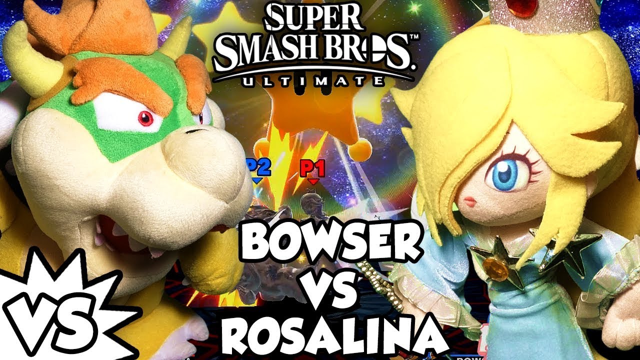 ABM: Rosalina Vs Bowser !! Super Smash Bros Ultimate!! ᴴᴰ