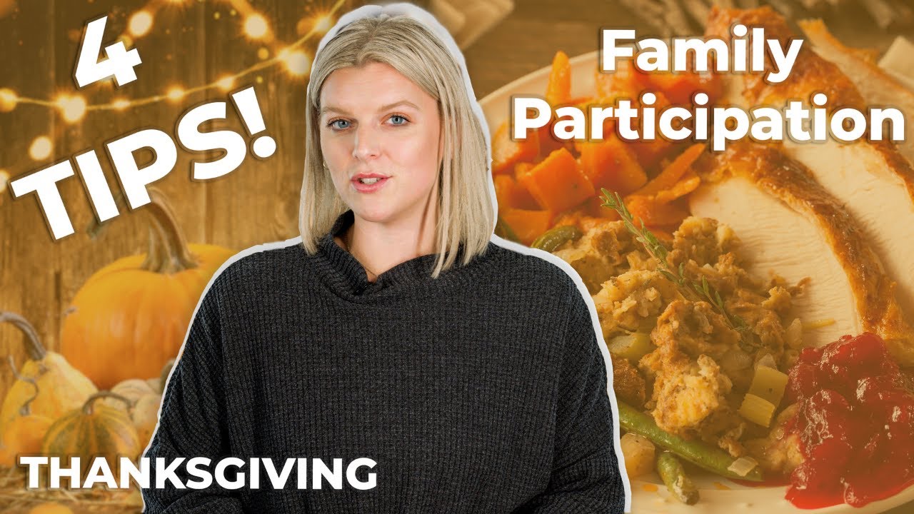 🦃Social and Emotional Learning: Thanksgiving Tips: Family Participation 👨&zwj;👩&zwj;👧&zwj;👦