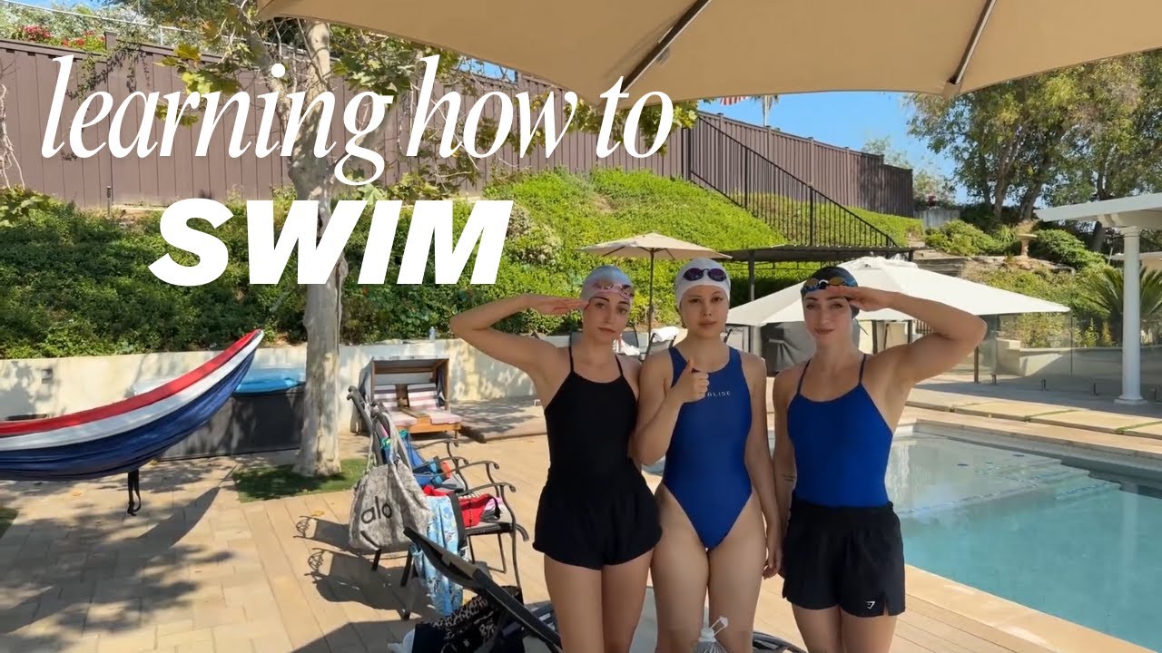 LEARNING HOW TO SWIM!