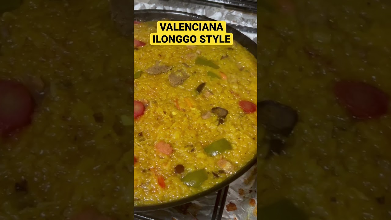 Valenciana Ng Ilonggo #valencia #shortsvideo #food #yummyfood