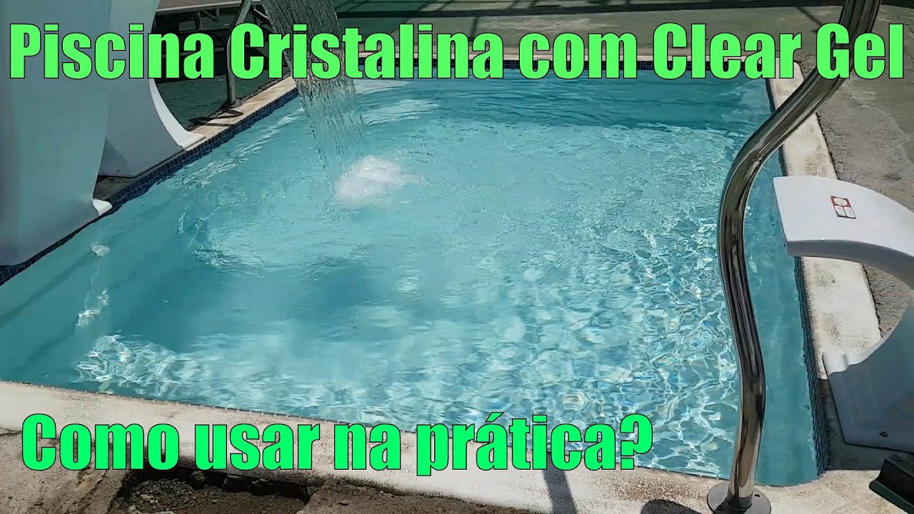 Água da Piscina Cristalina com Clarificante - Como usar na prática?