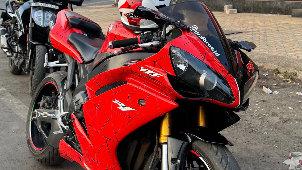 rare superbike yamaha yzf r1 in india - mumbai review OK.!! Ok..!! Ok..!! 