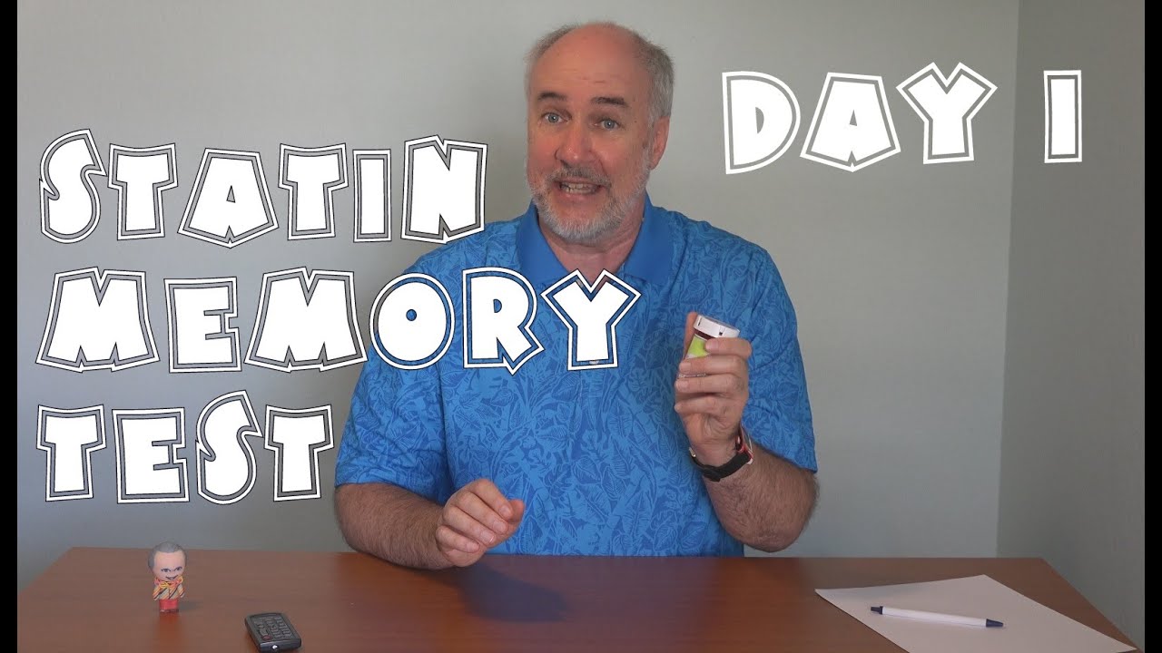 Statins and Memory Problems- An Experiment!