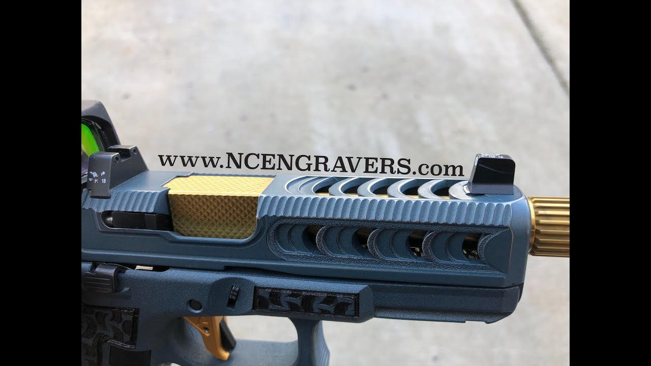 NCEngravers.com — Glock 19 Gen 5 Laser Cut (сборка года)