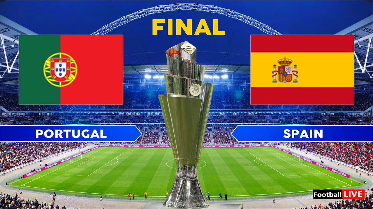 Portugal vs Spain | Final UEFA Nations League 2025 | Full Match All Goals - Ronaldo vs Yamal | PES