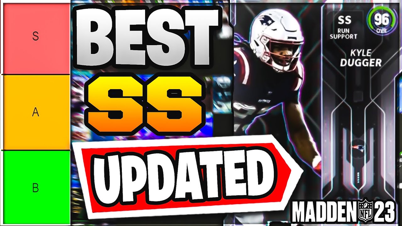 RANKING THE BEST STRONG SAFETIES IN MADDEN 23 ULTIMATE TEAM (BEST SS MADDEN 23)