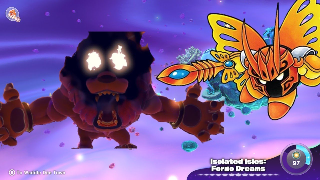 Kirby and the forgotten land  THE FINAL BOSSES