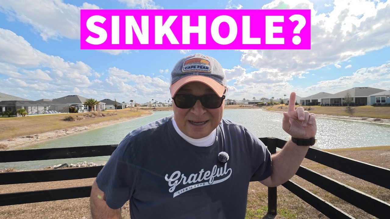 SINKHOLE? The Villages 2026 Lifestyle Visit & Street of Dreams Homes