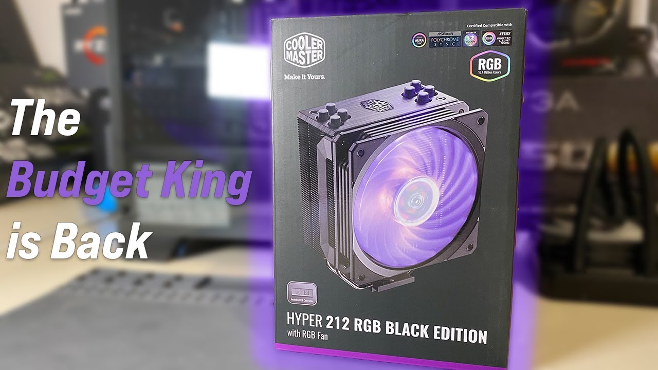 The Best Budget Cooler is Back | Cooler Master Hyper 212 RGB Install & First Impressions