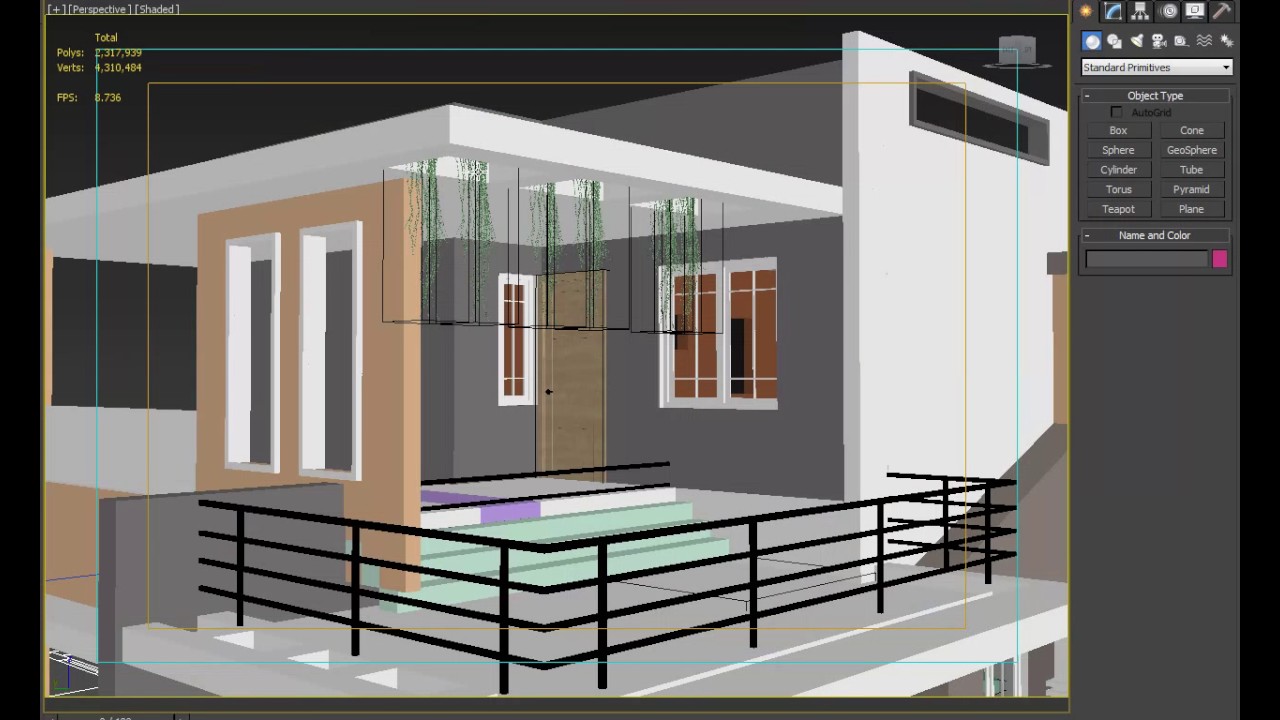 Architectural Rendering -Exterior O1A-(JK HOUSE)