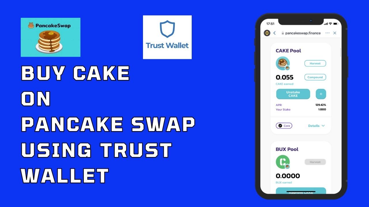 How to Buy Cake on Pancake Swap using Trust wallet App 2024?