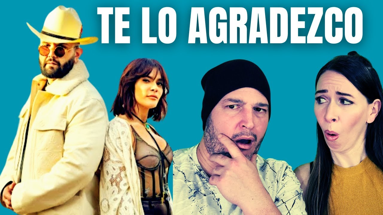 Kany García, Carin Leon - Te Lo Agradezco (Official Video) Racción Yasel TV y La Patrona