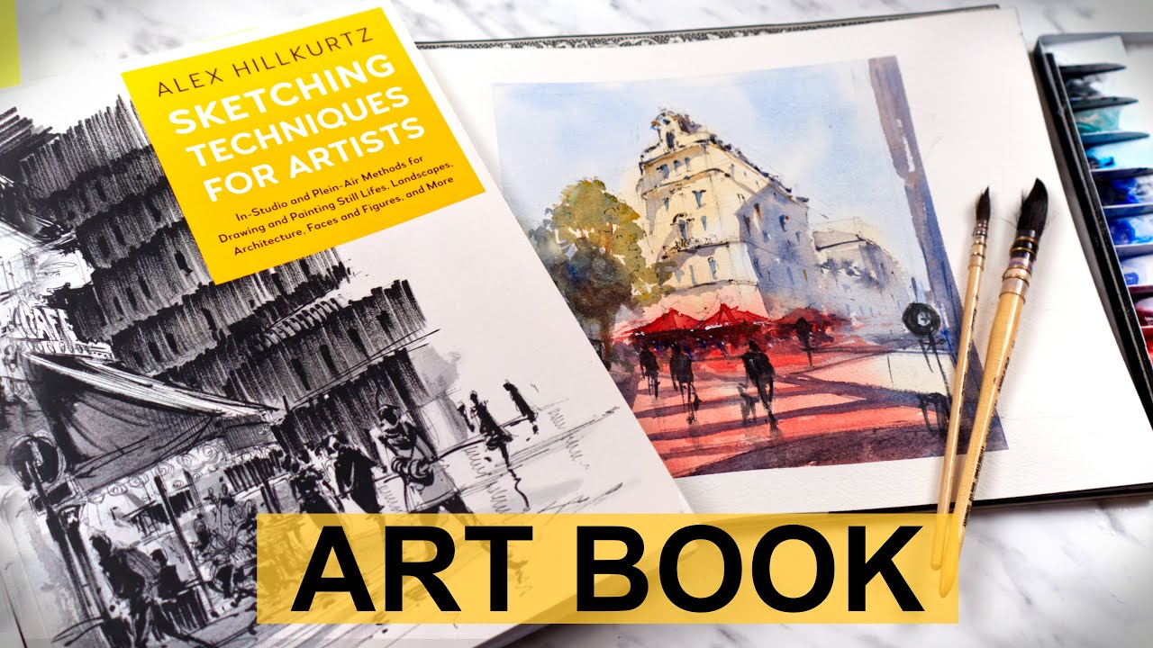 🍓 Inspiring Art Book: Alex Hillkurtz - Sketching Techniques for Artists