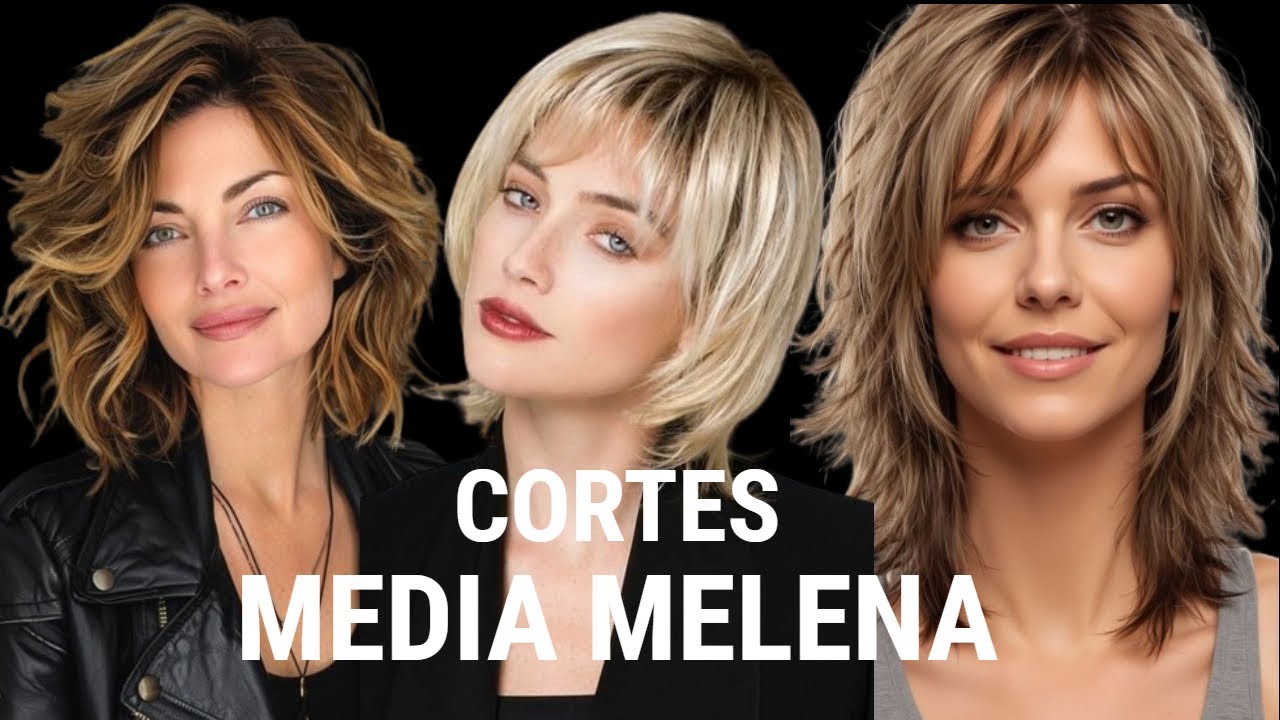 CORTES DE CABELLO MODERNOS PARA MEDIA MELENA UN ESTILO PRACTICO Y QUE FAVORECE A TODAS