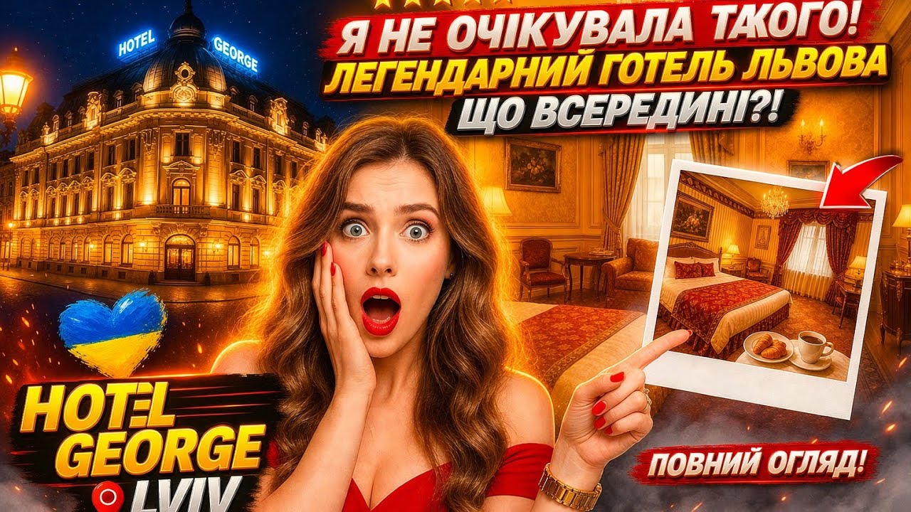 LVIV/ ЛЬВІВ 2026- Hotel George! Номер, ціни, сніданок! Чесний огляд!😱