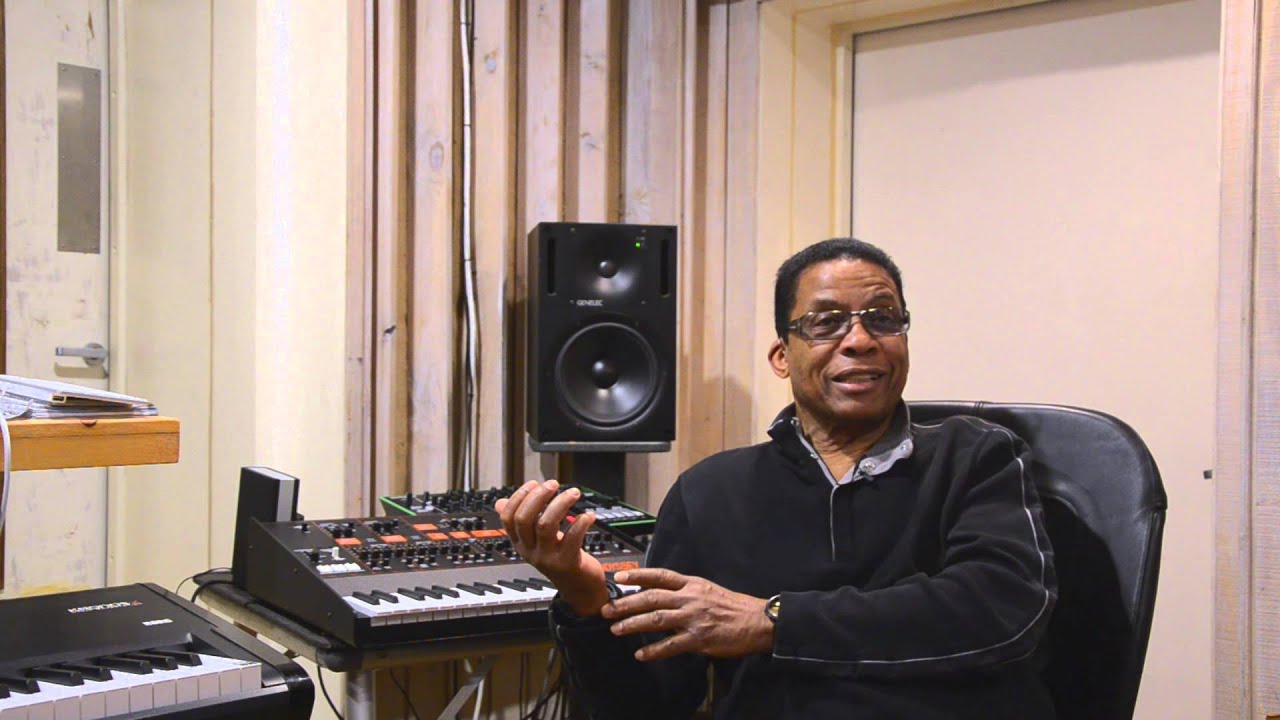 Herbie Hancock with the ARP ODYSSEY