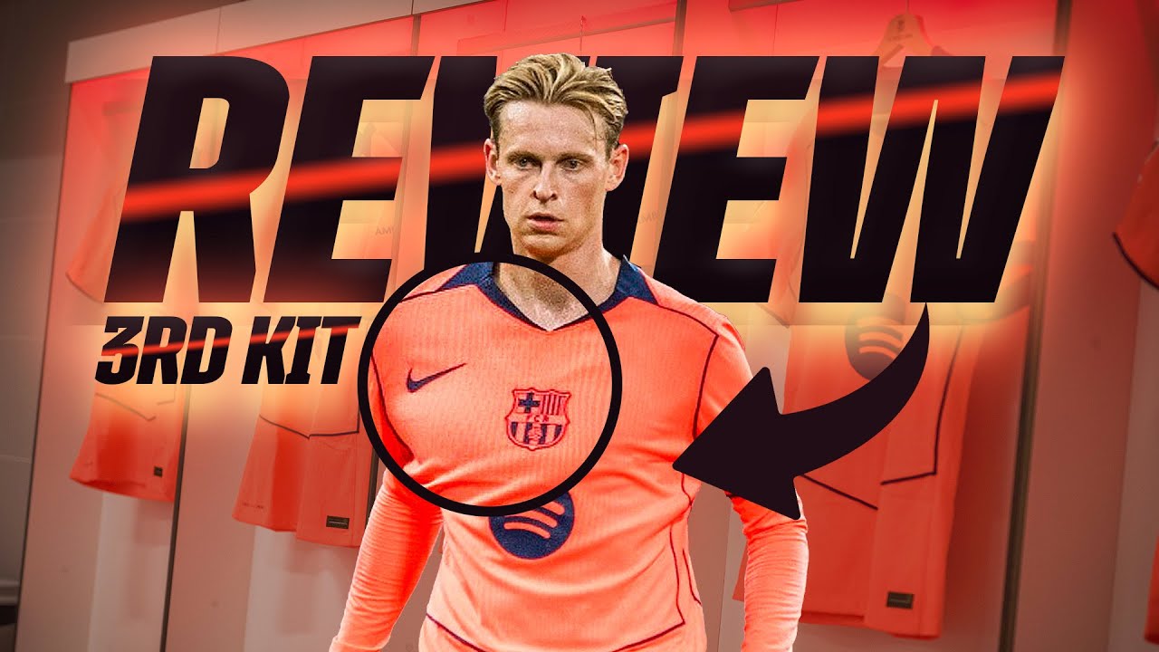 ✨✨ FRENKIE DE JONG REVIEWS FC BARCELONA's 25/26 3RD KIT 👀🔵🔴x NIKE