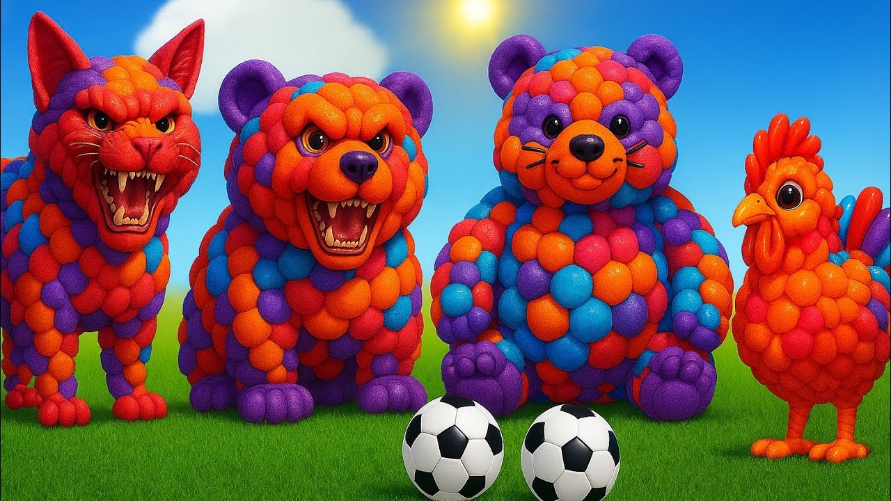 Mascot | Ready Go Good kick | ASMR | The mascot vibrato assistant dog placed on the football field