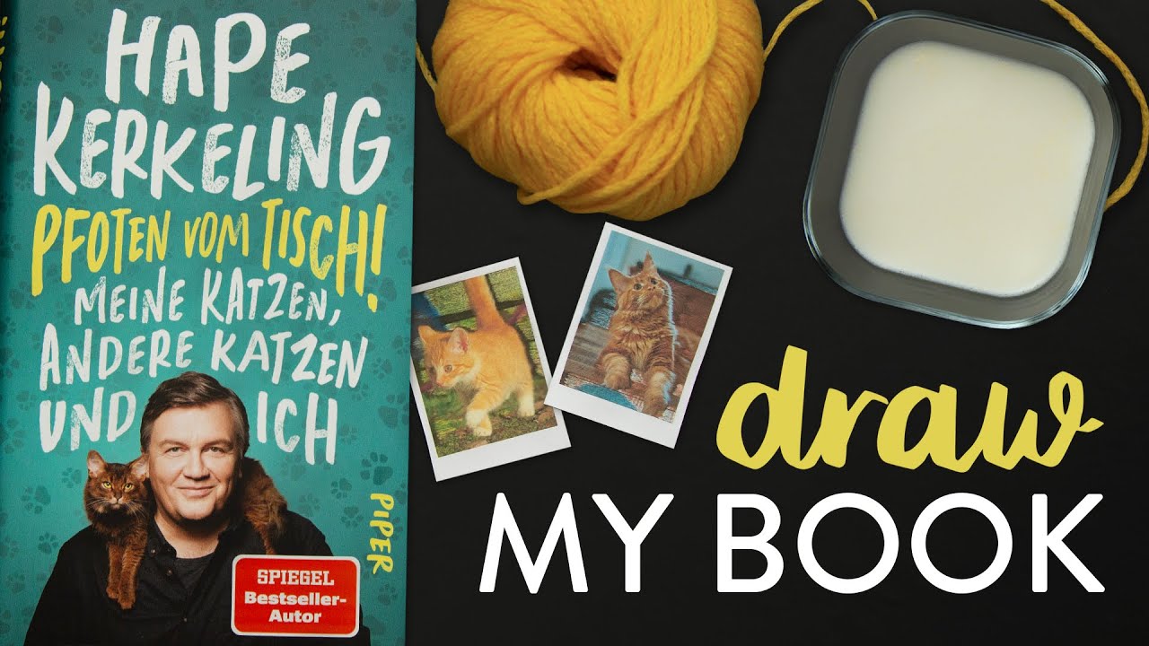 &bdquo;Pfoten vom Tisch!&ldquo; von Hape Kerkeling I Draw my Book