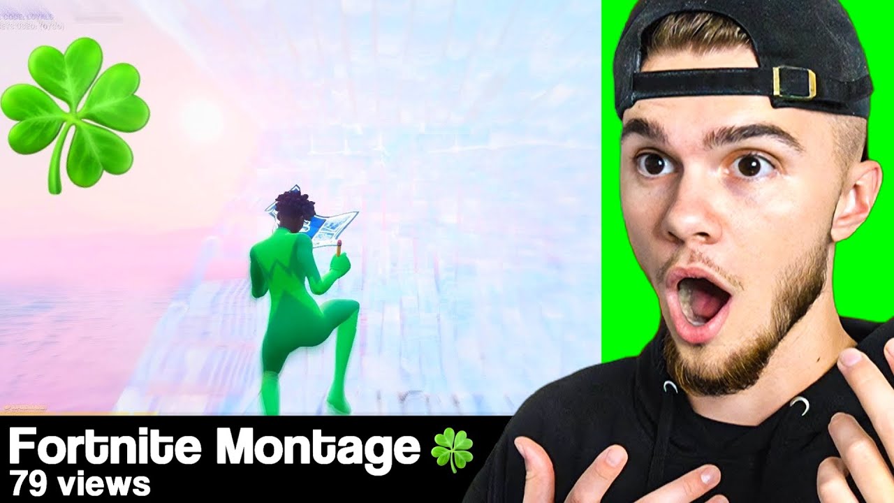 REACTING to my fans FORTNITE MONTAGES... (part 39)