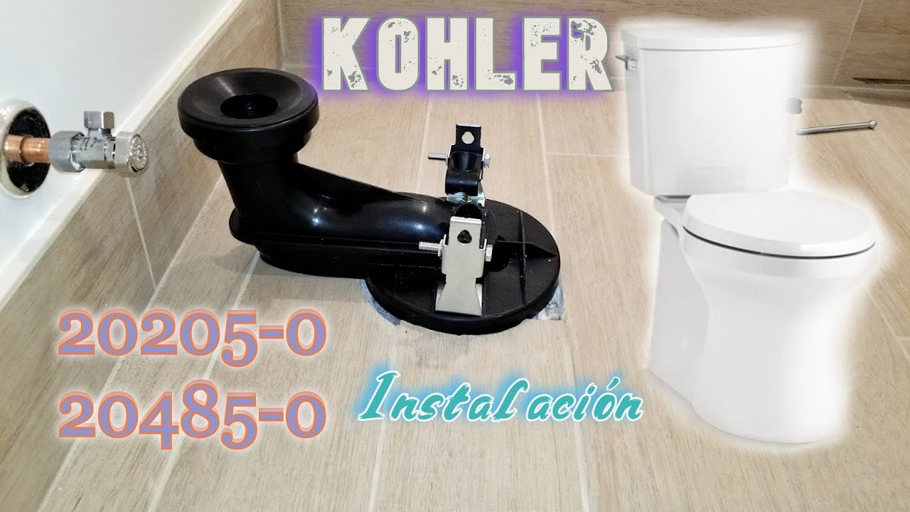 Instalación de TOILET - KOHLER  20205-0 | 20485-0