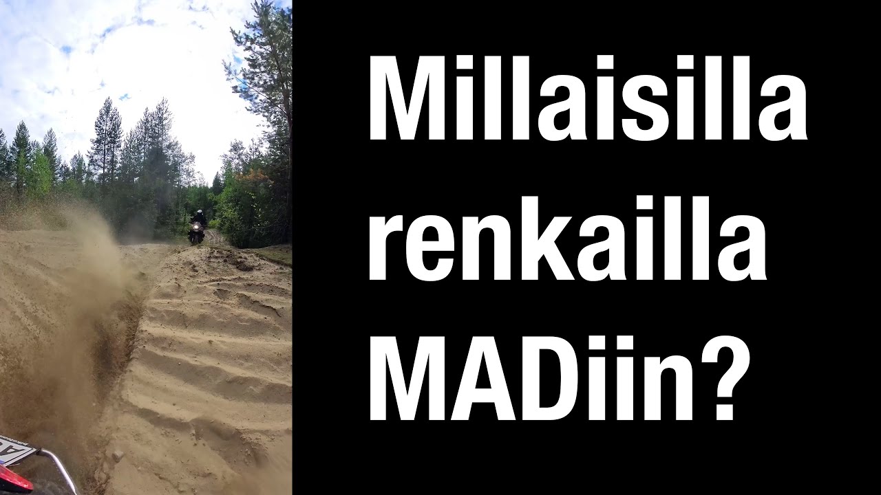 Millaisilla renkailla MADiin? Seikkailupyörän rengasvalinnat
