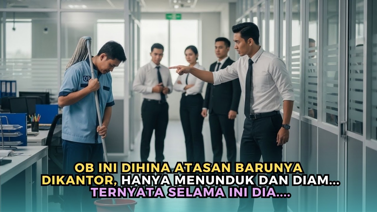 Atasan Sombong Ini Tak Tahu Siapa OB yang Ia Hina Setiap Hari