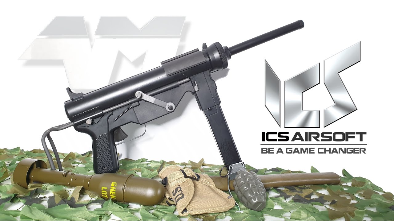 ICS M3 GREASE GUN / Airsoft Unboxing
