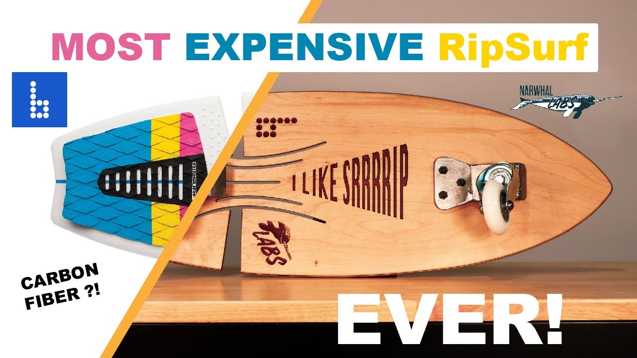 We Made A Carbon Fiber Ripsurf for Ricky Glaser