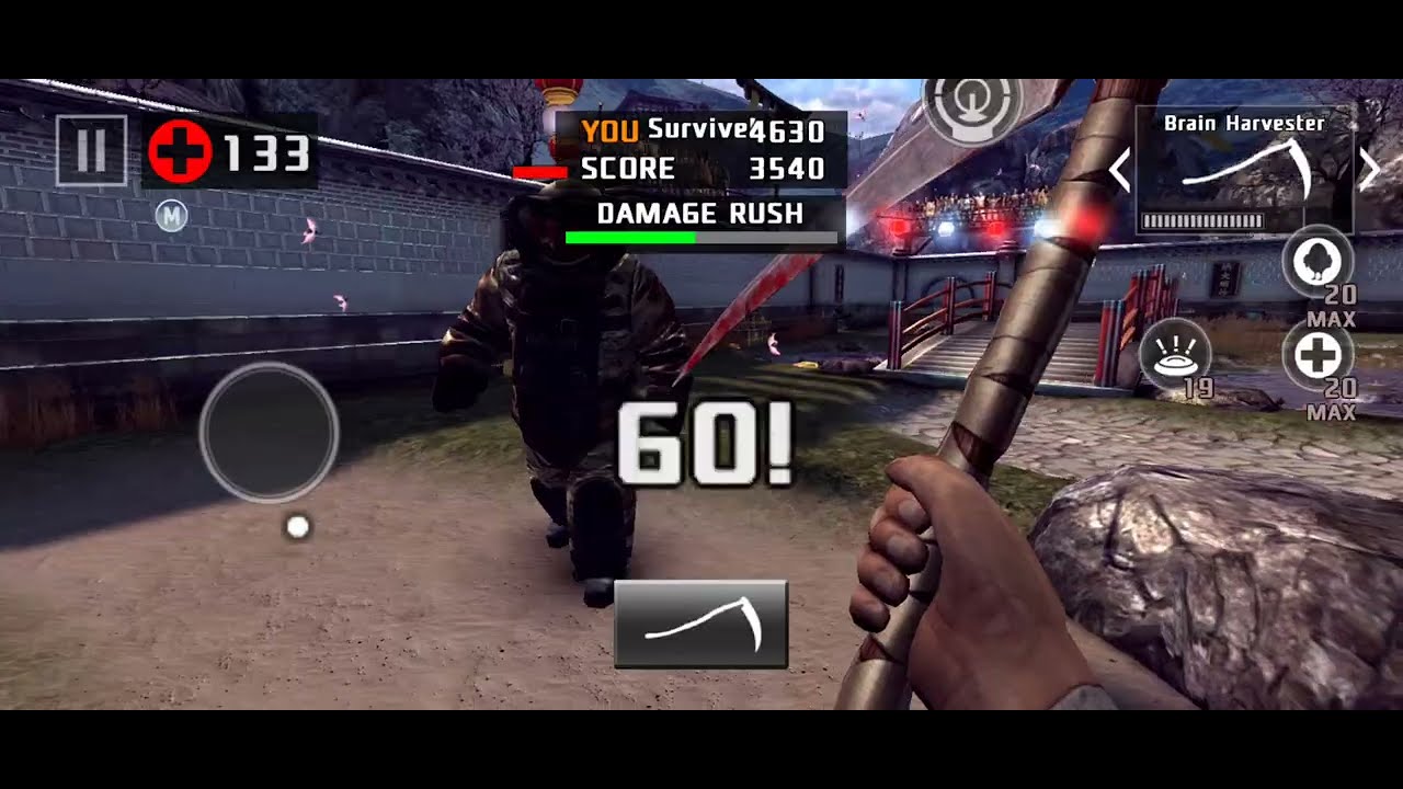 Dead Trigger 2 | Tournament | Brain Harvester | Zen Arena | Score: 42,000