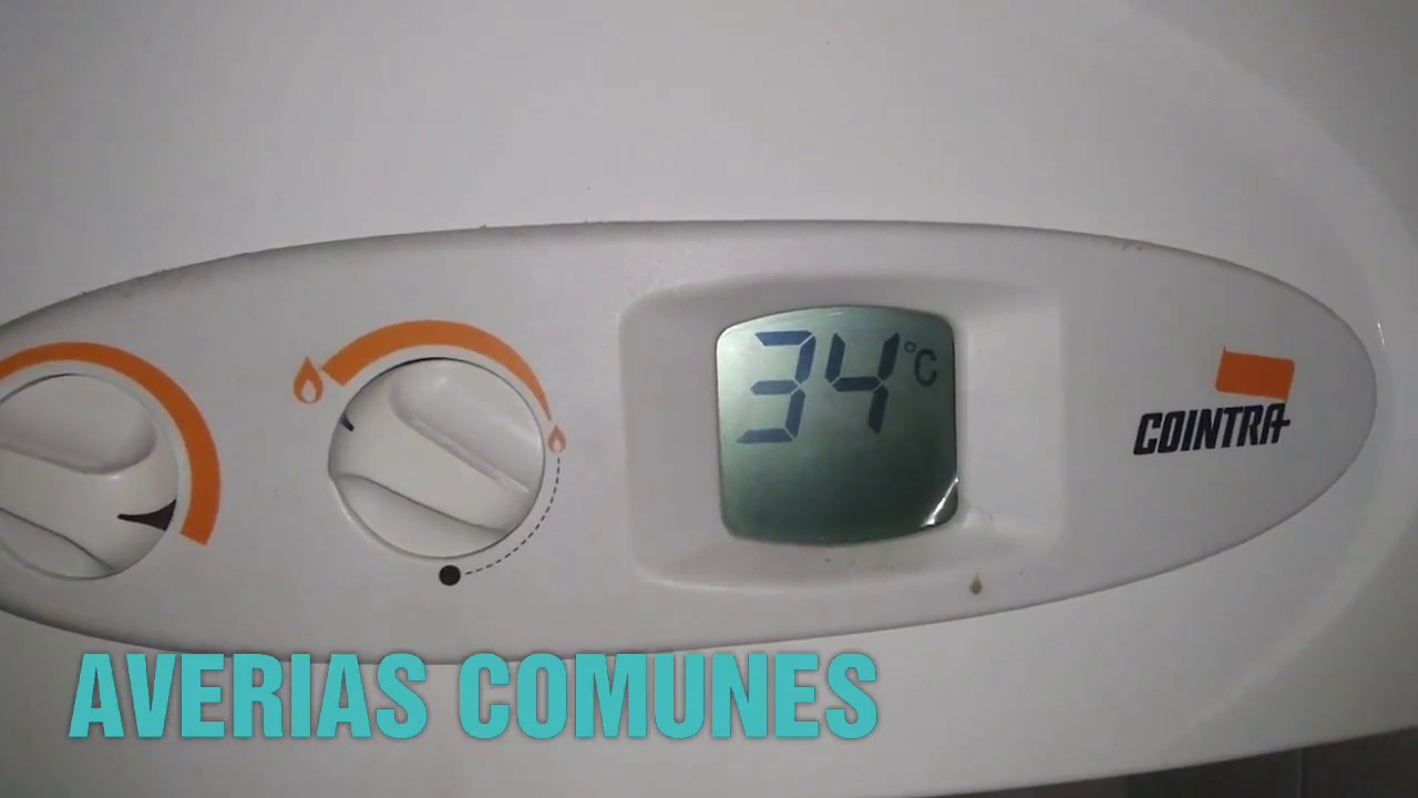 Calentador de agua Cointra no arranca como funciona por dentro