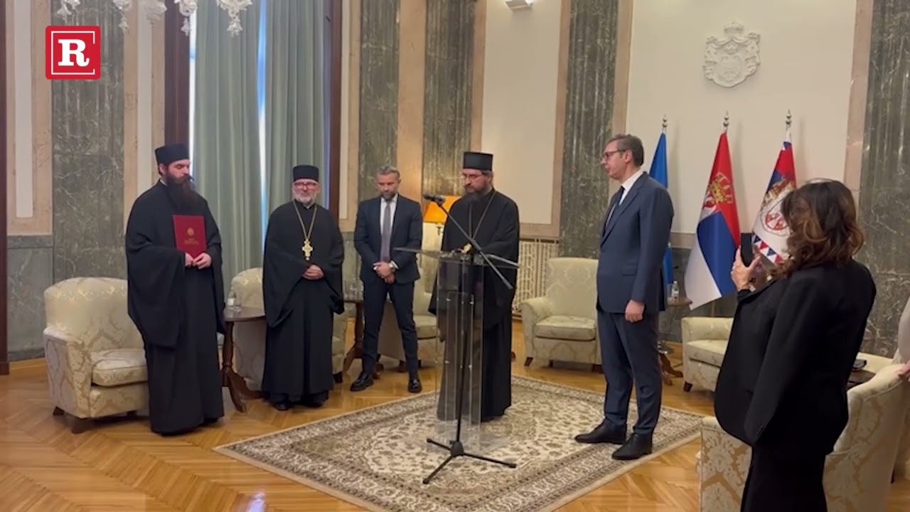 Episkop bihaćko petrovački Sergije odao priznanje predsedniku Vučiću