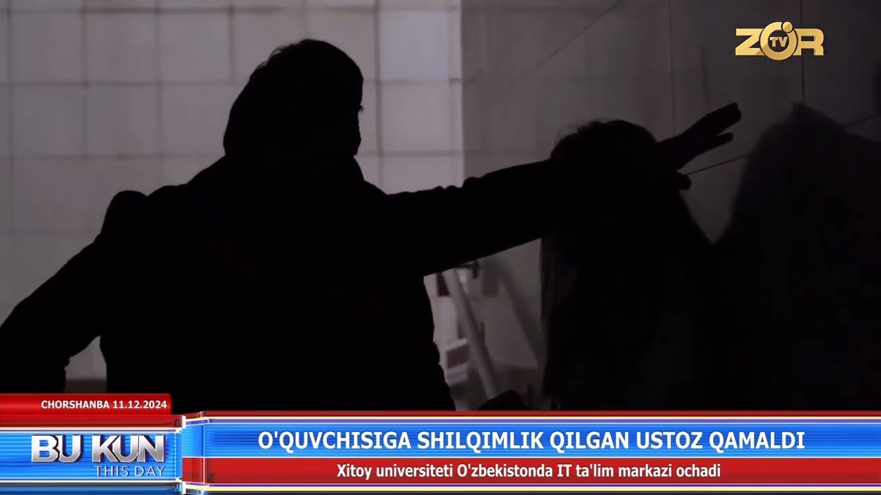 O'quvchisiga shilqimlik qilgan ustoz qamaldi (Jizzax)