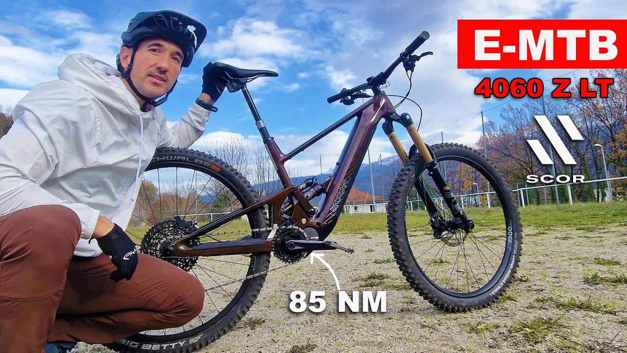 L'E-BIKE LE PLUS FUN !  (SCOR 4060 Z LT + MES TUTOS )