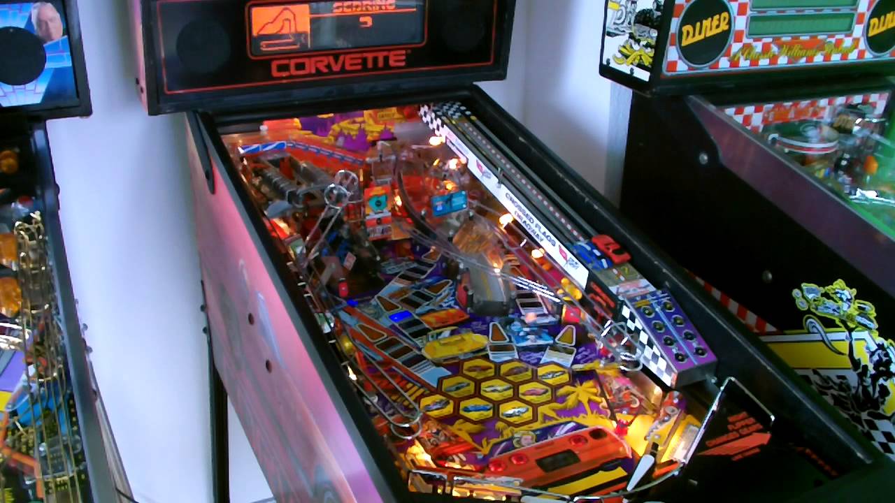 Bally Corvette Pinball gameplay