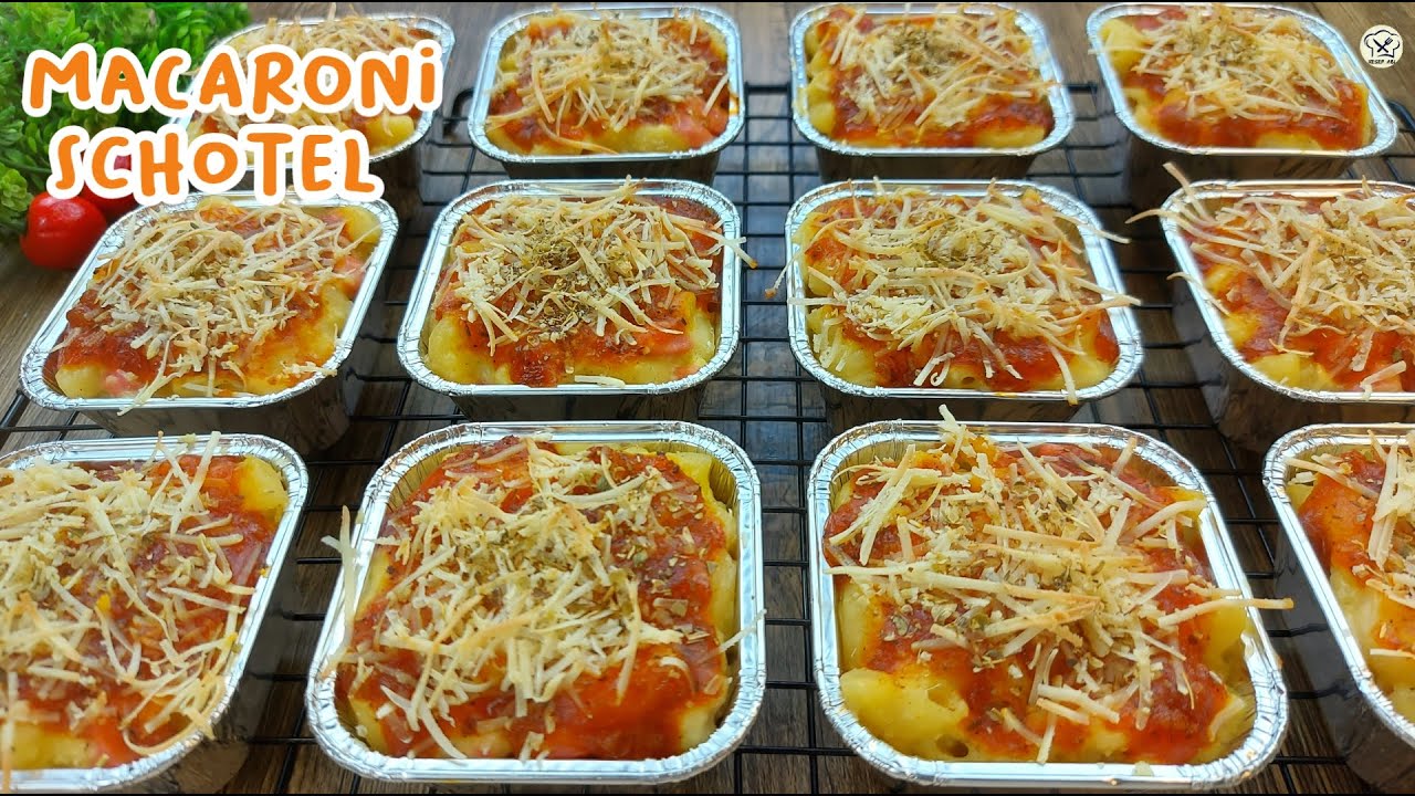 RESEP MACARONI SCHOTEL PANGGANG CREAMY GURIH ENAK BANGET