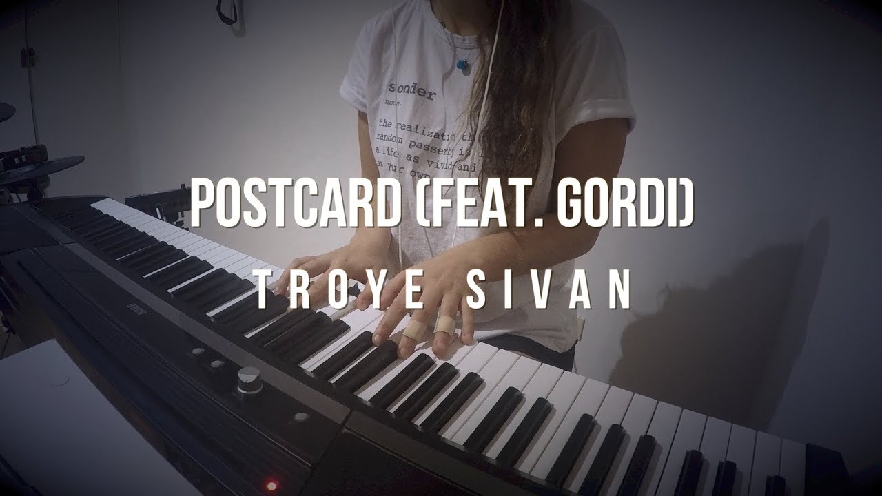 Postcard (feat. Gordi) - Troye Sivan - Piano Cover