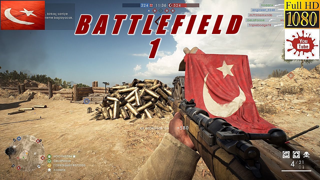 Türk Sunucu Özel Oyun Battlefield 1 Türkçe